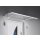 Pultvordach mit LED-Technik 150 x 90 cm weiß
