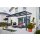 Terrassenüberdachung Premium (weiß/anthrazit 3x3m, 4x3m, 4x4 m)