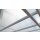 Terrassenüberdachung Premium weiß 3 x 3 m Polycarbonat Stegplatten klar
